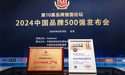 【逐梦新时代，品牌赢未来】哈药品牌荣登中国品牌500强